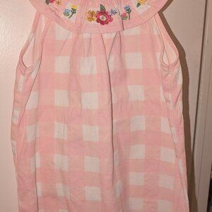 Mud Pie Pink White Girls Dress size 5T